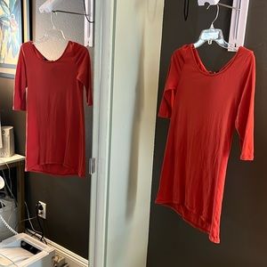 Zara, rust tunic, medium